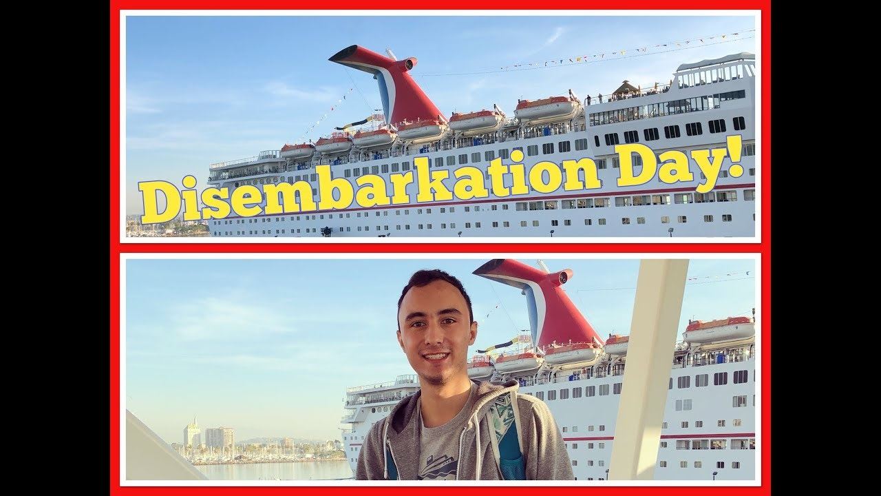 Carnival Cruise Disembarkation Day
